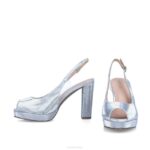 carpi vrouwen Menbur 0RLN4056 zilver hoge hakken - Image 6