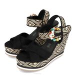 castello vrouwen Menbur 0RLN297 zwart casual chique schoen - Image 3