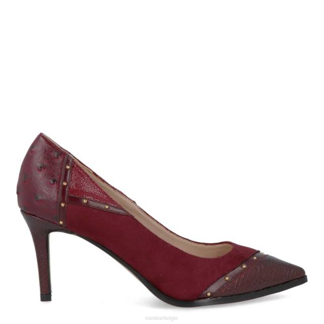 cerbaro_vrouwen_menbur_0rln3376_rood_casual_chique_schoen.jpg cerbaro vrouwen Menbur 0RLN3376 rood casual chique schoen - Image 1