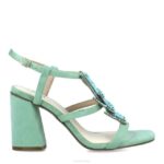 chienti vrouwen Menbur 0RLN3091 groente casual chique schoen