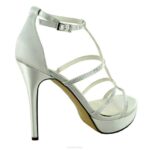 copelia vrouwen Menbur 0RLN2491 wit bruids schoen - Image 4
