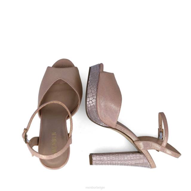 corona Australië vrouwen Menbur 0RLN2575 make-up roze sandalen - Image 6
