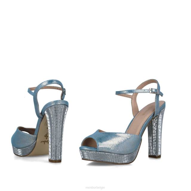 corona Australië vrouwen Menbur 0RLN2576 azul helder sandalen - Image 4