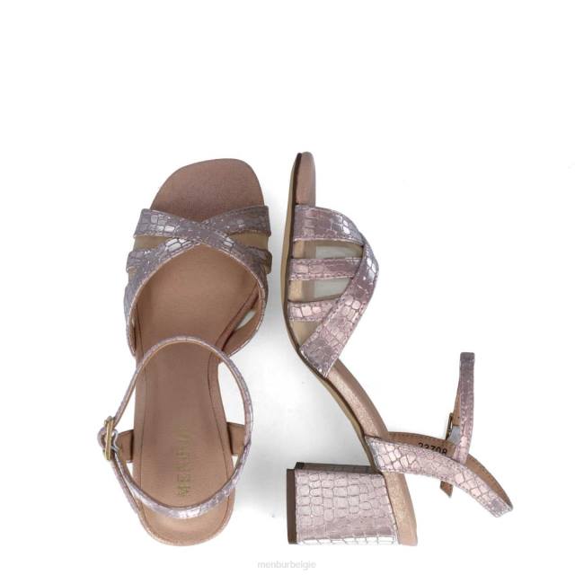 corona Australië vrouwen Menbur 0RLN2798 make-up roze sandalen - Image 6