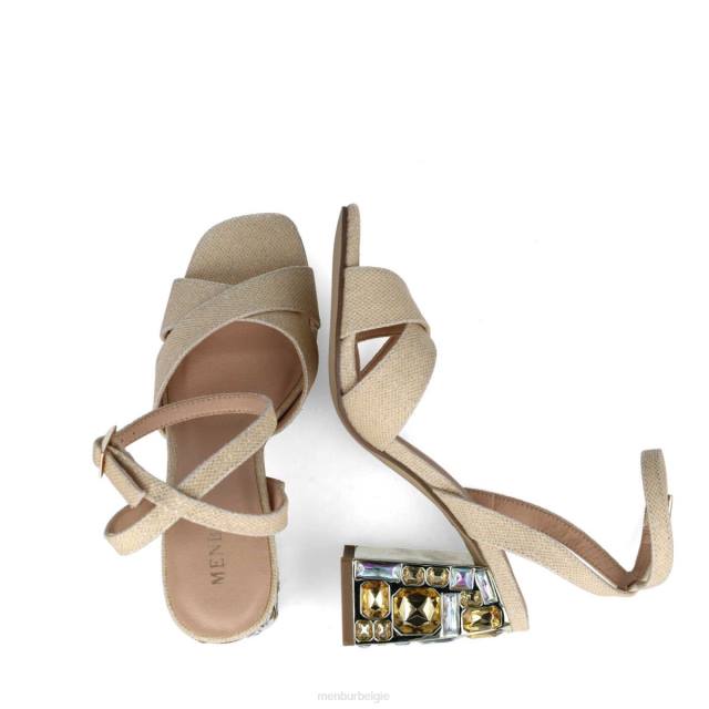 coronaborealis vrouwen Menbur 0RLN421 geel casual chique schoen - Image 6