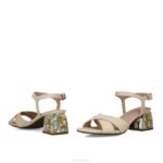 coronaborealis vrouwen Menbur 0RLN58 geel sandalen - Image 4