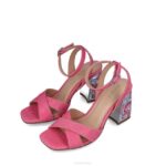 coronaborealis vrouwen Menbur 0RLN746 roze hoge hakken - Image 2