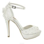 dafne vrouwen Menbur 0RLN2296 wit bruids schoen - Image 2