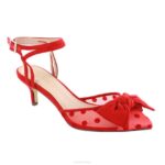 damp vrouwen Menbur 0RLN1987 rood middelhoge en lage hakken - Image 2