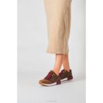 danburita vrouwen Menbur 0RLN574 bruin sportschoenen - Image 6