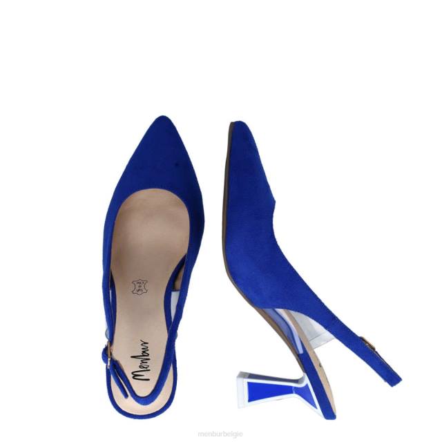 diorita vrouwen Menbur 0RLN1639 azul medio middelhoge en lage hakken - Image 2