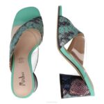 dogana vrouwen Menbur 0RLN3216 groente casual chique schoen - Image 2