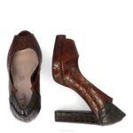 doorkruist vrouwen Menbur 0RLN989 bruin hoge hakken - Image 5