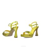 driehoek vrouwen Menbur 0RLN2511 geel sandalen - Image 4