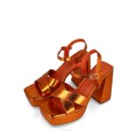 driehoek vrouwen Menbur 0RLN50 orenge sandalen - Image 2