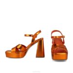 driehoek vrouwen Menbur 0RLN50 orenge sandalen - Image 5