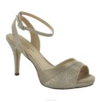 emiraten vrouwen Menbur 0RLN5166 beige hoge hakken - Image 2