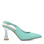 enif vrouwen Menbur 0RLN3494 groente casual chique schoen