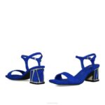 equuleus vrouwen Menbur 0RLN1571 azul medio middelhoge en lage hakken - Image 4