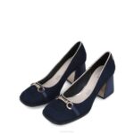 eretie vrouwen Menbur 0RLN1748 donkerblauw middelhoge en lage hakken - Image 3