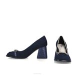 eretie vrouwen Menbur 0RLN1748 donkerblauw middelhoge en lage hakken - Image 6