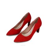 escolectita vrouwen Menbur 0RLN1622 rood middelhoge en lage hakken - Image 3