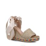 faetonte vrouwen Menbur 0RLN1541 beige hoge hakken - Image 2