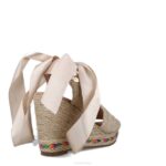 faetonte vrouwen Menbur 0RLN1541 beige hoge hakken - Image 3