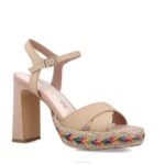 faetonte vrouwen Menbur 0RLN5471 beige hoge hakken - Image 2
