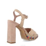 faetonte vrouwen Menbur 0RLN5471 beige hoge hakken - Image 3
