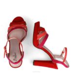 felicitatie vrouwen Menbur 0RLN224 rood casual chique schoen - Image 2
