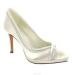 felicitatie vrouwen Menbur 0RLN2456 wit bruids schoen - Image 3