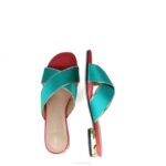 felicitatie vrouwen Menbur 0RLN474 azul helder casual chique schoen - Image 2