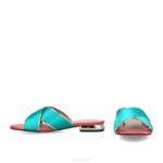 felicitatie vrouwen Menbur 0RLN474 azul helder casual chique schoen - Image 6