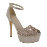 Gaudenzio vrouwen Menbur 0RLN4143 beige hoge hakken - Image 2