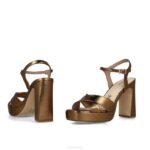 geheugensteuntje vrouwen Menbur 0RLN5032 bronzen hoge hakken - Image 5