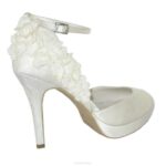 gema vrouwen Menbur 0RLN2402 wit bruids schoen - Image 4