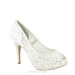 halti vrouwen Menbur 0RLN2318 wit bruids schoen - Image 3