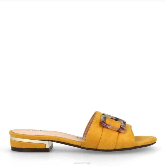 hartstocht_vrouwen_menbur_0rln3161_geel_casual_chique_schoen.jpg hartstocht vrouwen Menbur 0RLN3161 geel casual chique schoen - Image 1