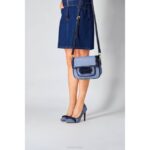 hematiet vrouwen Menbur 0RLN3786 donkerblauw hoge hakken - Image 2