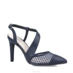 hesperide vrouwen Menbur 0RLN1219 donkerblauw hoge hakken - Image 2