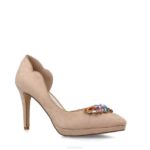 hiperion vrouwen Menbur 0RLN4966 beige hoge hakken - Image 2