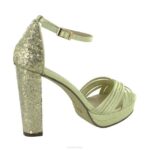hulp vrouwen Menbur 0RLN1379 goud hoge hakken - Image 3