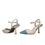 hydra vrouwen Menbur 0RLN1596 azul helder middelhoge en lage hakken - Image 4