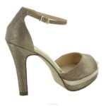 Ierland vrouwen Menbur 0RLN5168 beige hoge hakken - Image 3