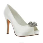 itziar vrouwen Menbur 0RLN2494 wit bruids schoen - Image 3