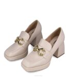 jaspe vrouwen Menbur 0RLN5611 beige middelhoge en lage hakken - Image 3