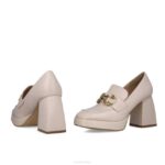 jaspe vrouwen Menbur 0RLN5611 beige middelhoge en lage hakken - Image 5