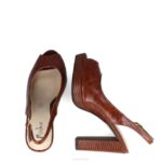 kamp vrouwen Menbur 0RLN3201 bruin casual chique schoen - Image 2