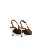 kant vrouwen Menbur 0RLN2977 bruin casual chique schoen - Image 3